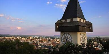 Grazer Uhrturm wird auch gewürdigt