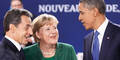 Sarkozy, Merkel, Obama / G-20 Gipfel