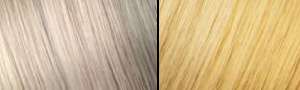 Haarfarben Cendre Violet und Natural Brown