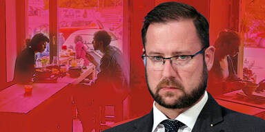 Polizeieinsatz um Hafenecker: FPÖ-Politiker als Corona-Sünder | Im Imbiss mit Bier mit 8 Leuten erwischt