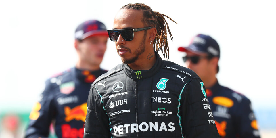Sir Lewis Hamilton in Sakhir