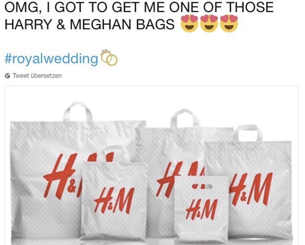 Harry Meghan H&M