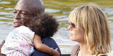 Heidi Klum & Seal in Frankreich - Urlaub