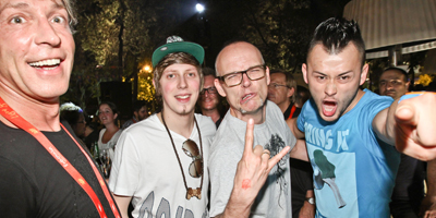 Dominik Heinzl und Trackshittaz