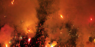 Hooligan-Krieg bei Belgrad-Derby