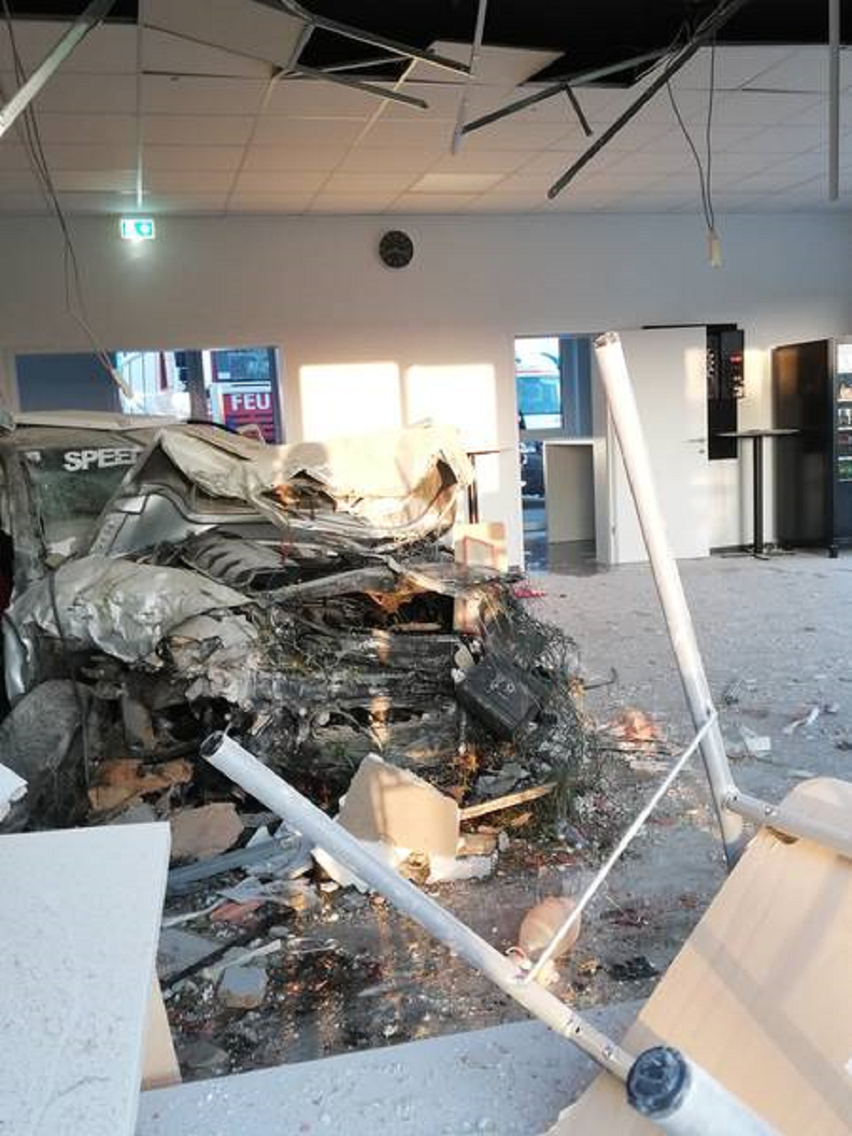 Unfall in Horn