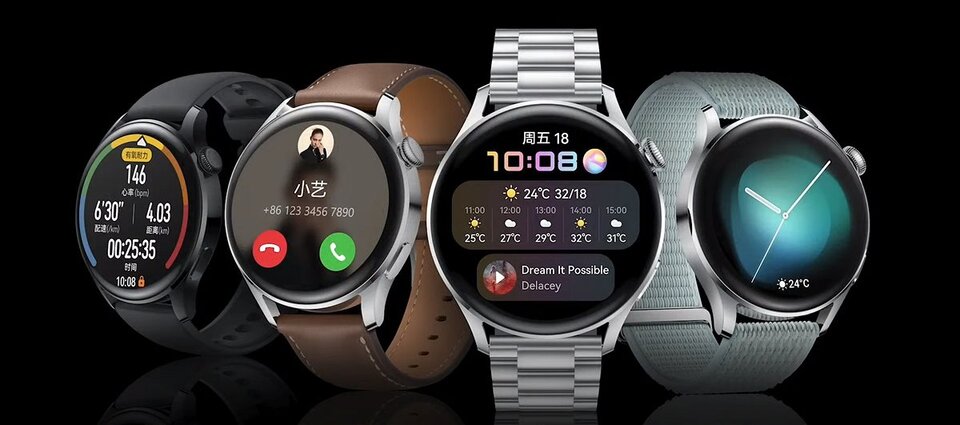 Huawei greift mit Watch 3-Serie und FreeBuds 4 an