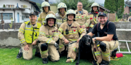 Feuerwehrleute retteten Hund aus Kitzbüheler Ache