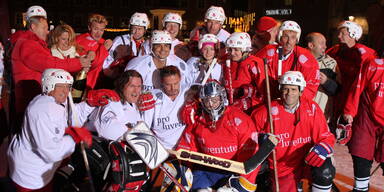 Eishockey-Charity-Turnier am Mozarteis