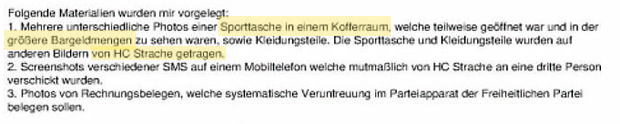 Strache Anzeige