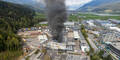 Großbrand bei Tiroler Entsorgungsfirma