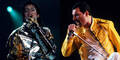 Michael Jackson und Freddy Mercury