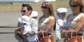 Jennifer Lopez mit Zwillingen in Rom