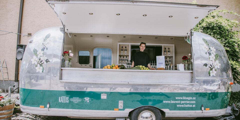 Van mit Cocktails