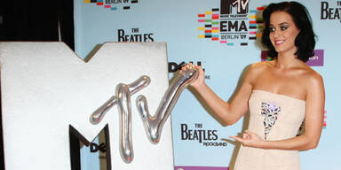 Katy Perry moderierte die MTV Awards in Berlin