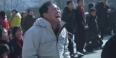 Nordkorea weint um toten Kim Jong Il