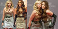 Kim Cattrall & Miley Cyrus im gleichen Kleid