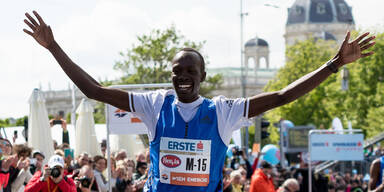 Das ist der Sieger des Vienna City Marathons