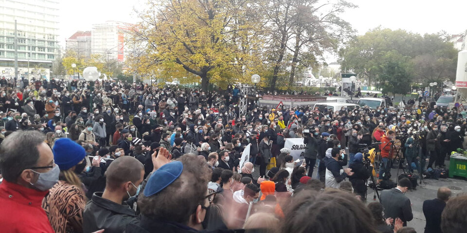 Kundgebung Terror Wien