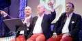 Kurt Mann, Manfred Ainedter und Heinz Stiastny