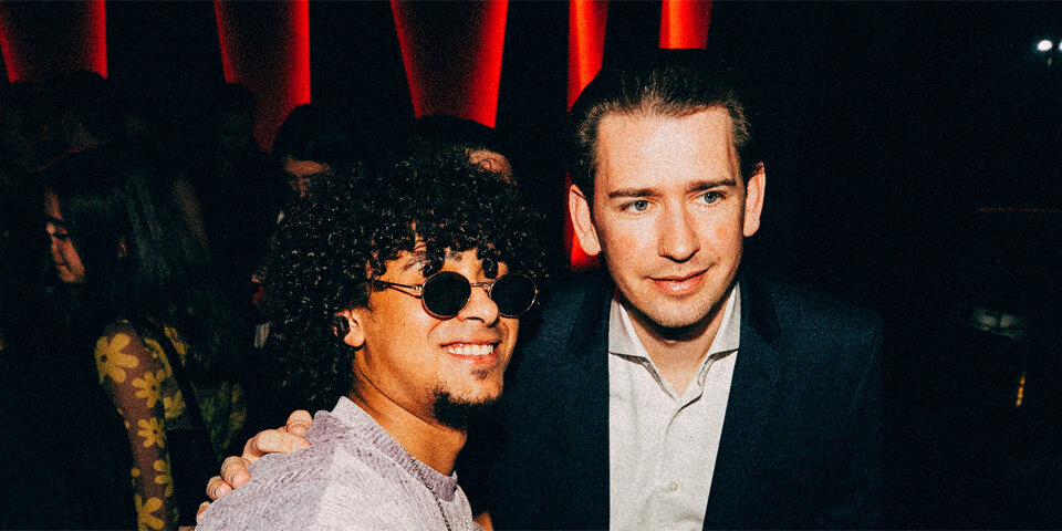 Ex-Kanzler Kurz feierte in Wien