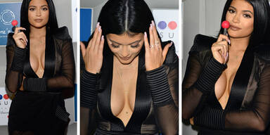 Kylie Jenner mit XXL-Dekolleté