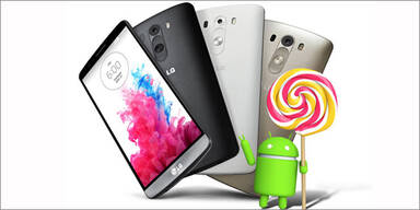 Android 5.0 Lollipop für das LG G3