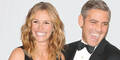 Lächeln weiße Zähne Julia Roberts George Clooney