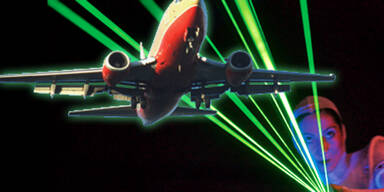 Laser Flugzeug