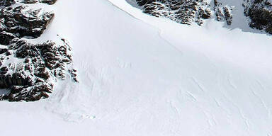 Lawine reißt Skifahrerin 250 Meter mit