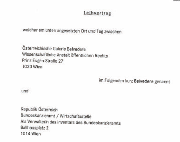 Leihvertrag Drozda