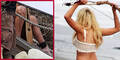Lindsay Lohan: Bikini-Shooting mit Fußfessel für GQ