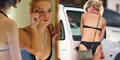 Lindsay Lohan shoppt im Bikini