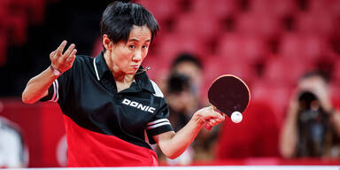 Österreichs Tischtennis-Olympionikin Liu Jia