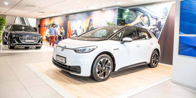 VW-Konzern hat jetzt E-Auto-Pop-up-Store in Wien