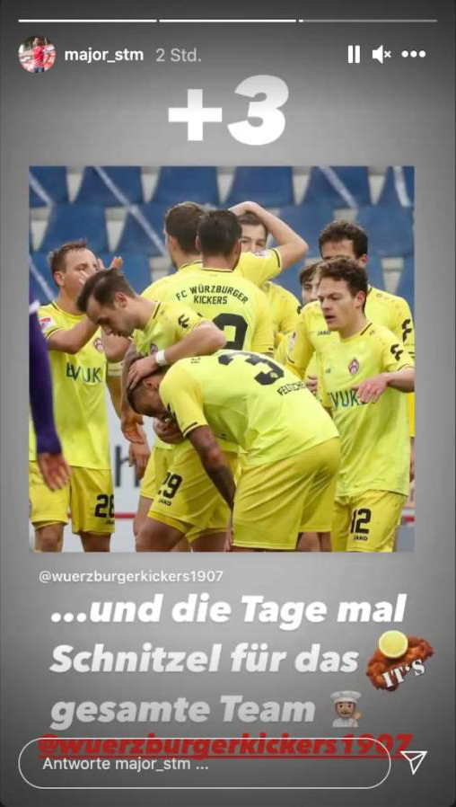 Maierhofer motiviert mit 'Schnitzel für alle'