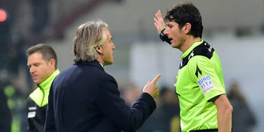 Mittelfinger-Skandal um Inter-Coach