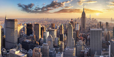 Wolkenkratzer bringen New York zum Sinken