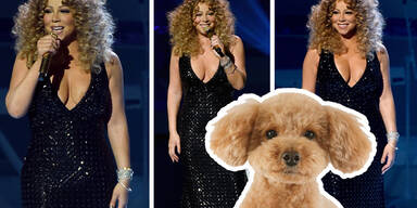 Mariah Carey im Pudel-Look
