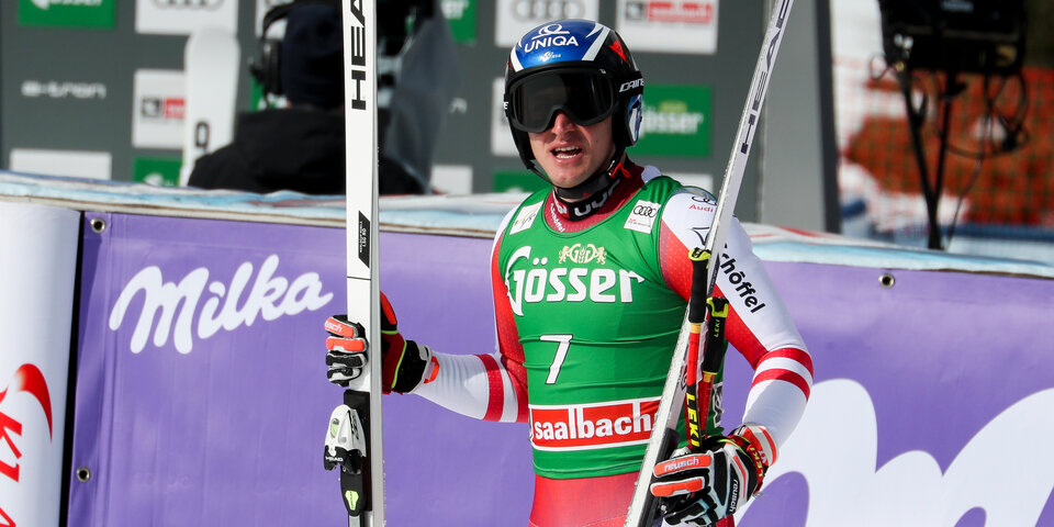Für Matthias Mayer reichte es im heimischen Super-G nur für Platz sieben.