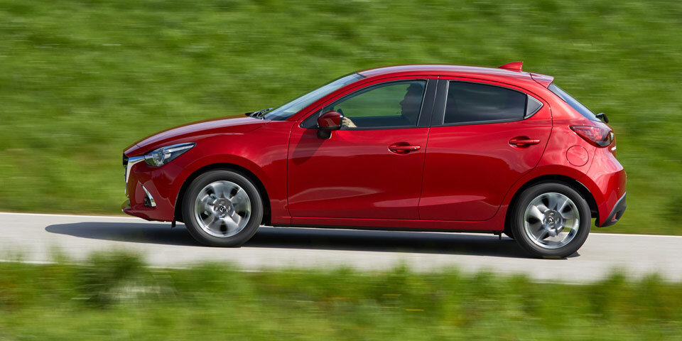 Aufgefrischter Mazda2 geht an den Start