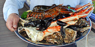 Meeresfrüchte aller Art werden in Seeland serviert