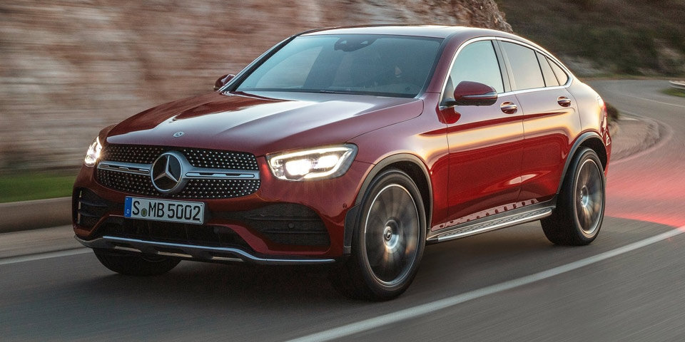 Facelift für das Mercedes GLC Coupé