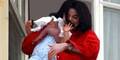 Michael Jackson Balkon Baby