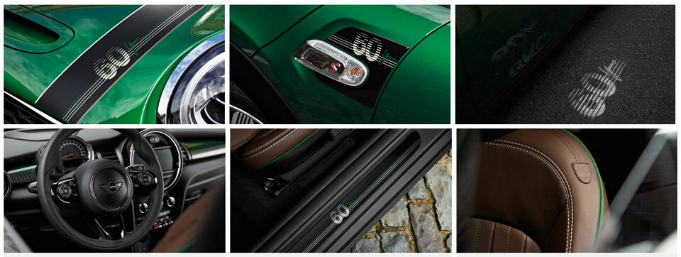 Der Mini kommt als 60-Jahre-Edition