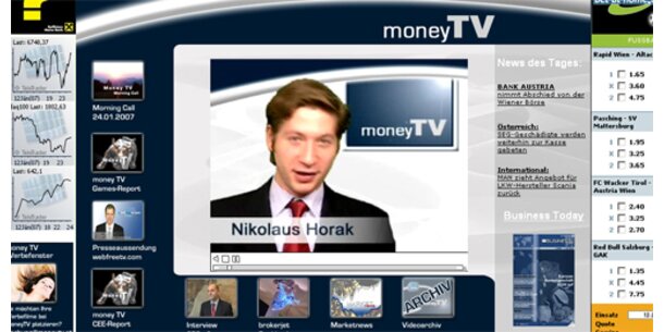 Finanzüberblick mit MoneyTV
