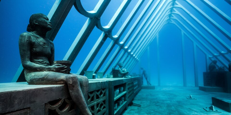 Außergewöhnliches Unterwasser-Museum