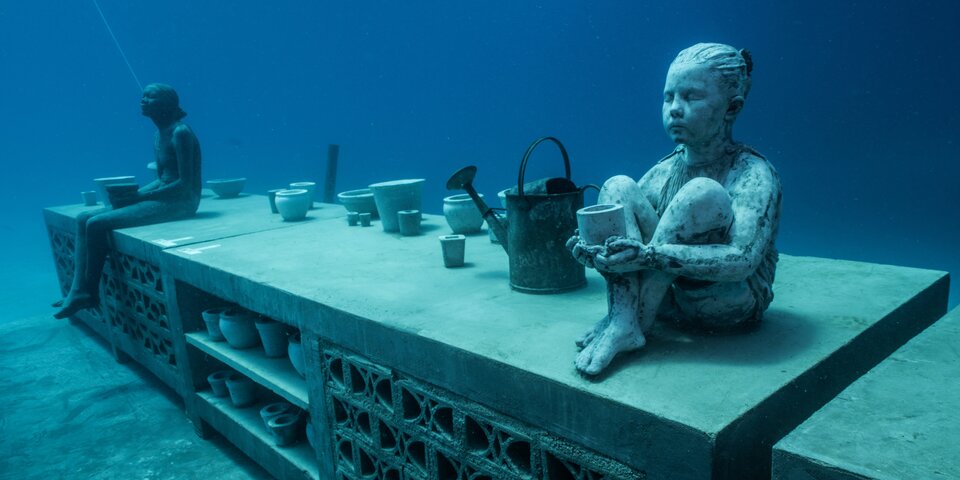 Außergewöhnliches Unterwasser-Museum