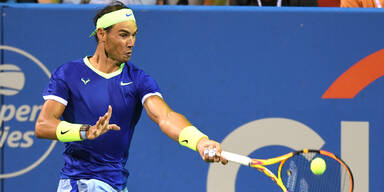 Tennis-Star Rafael Nadal beim ATP-Turnier in Washington