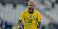 Neymar jubelt im Dress von Brasilien